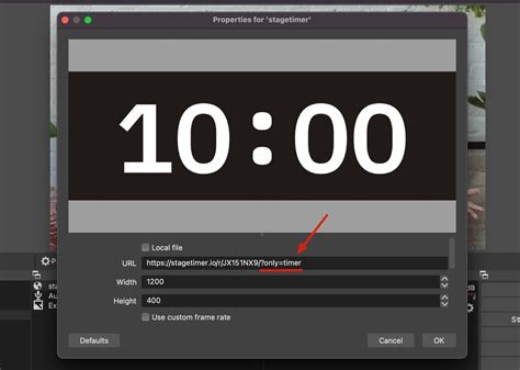 countdown timer for obs